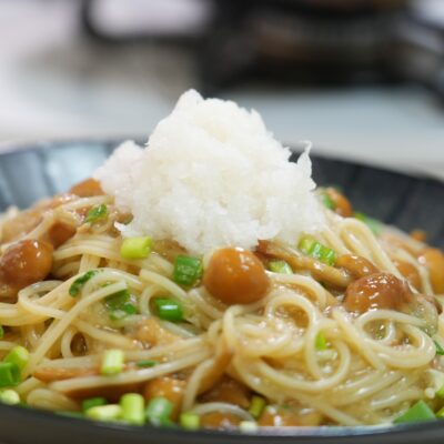 なめこパスタ