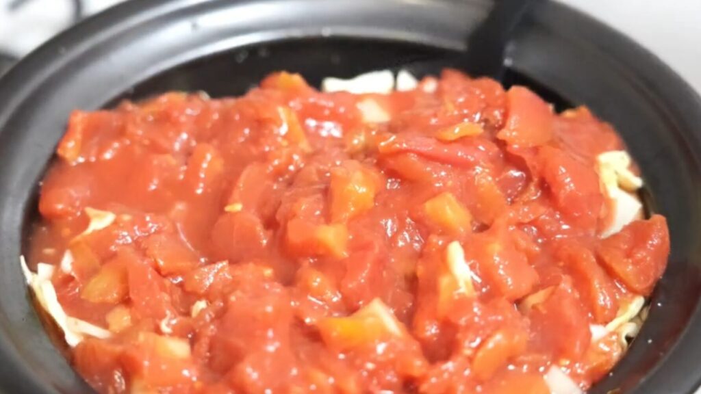 ミネストローネパスタ