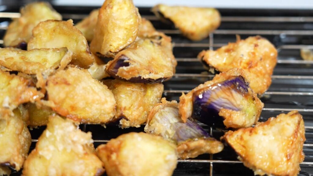 ナスのから揚げ