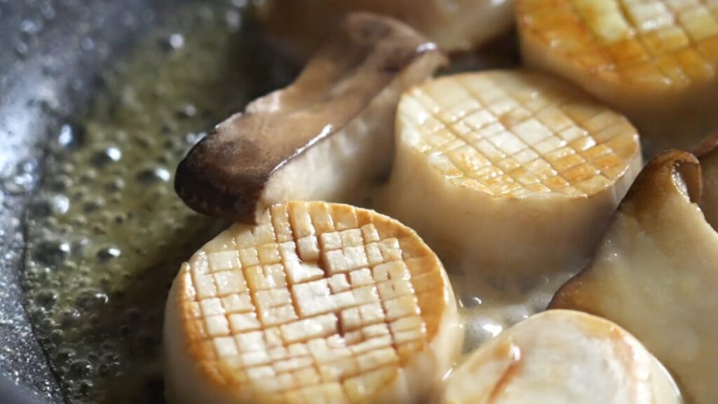 エリンギのバターしょう油炒め
