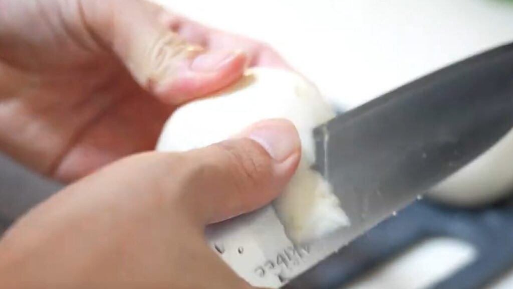かぶとたまごの味噌汁
