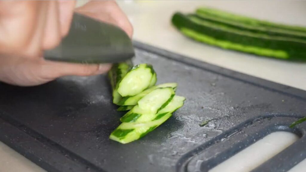 きゅうりとみょうがの漬物