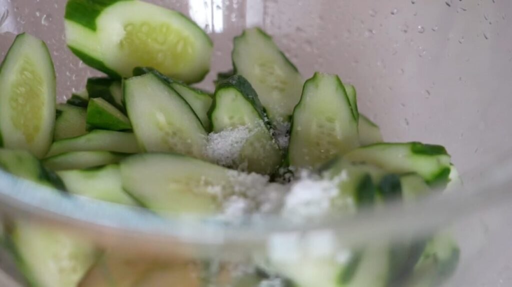 タコときゅうりの酢の物