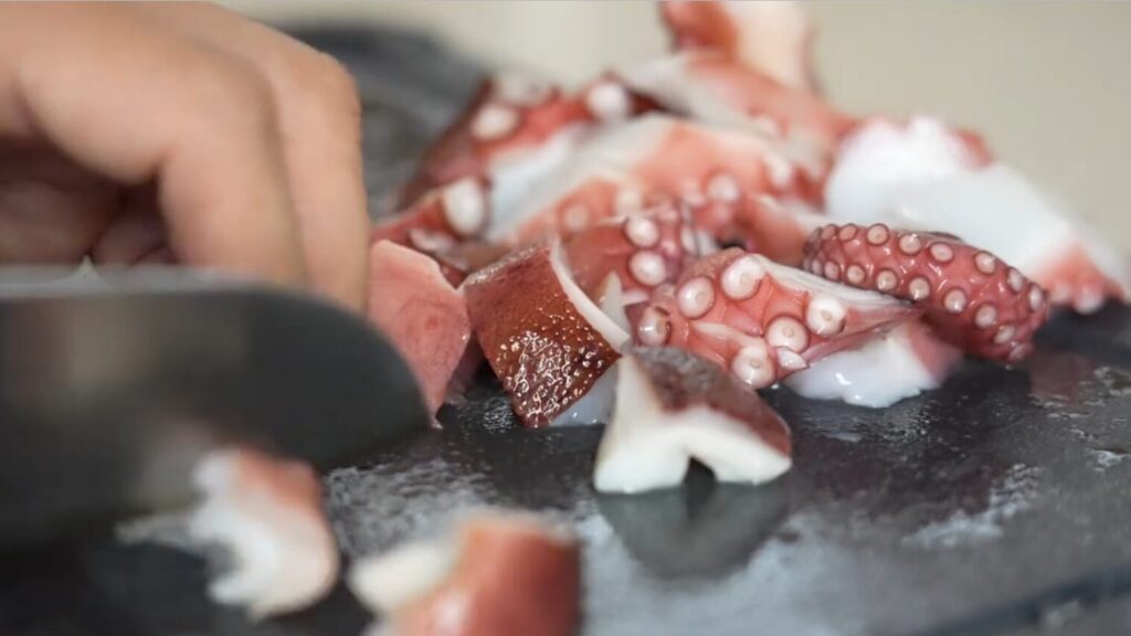 タコときゅうりの酢の物