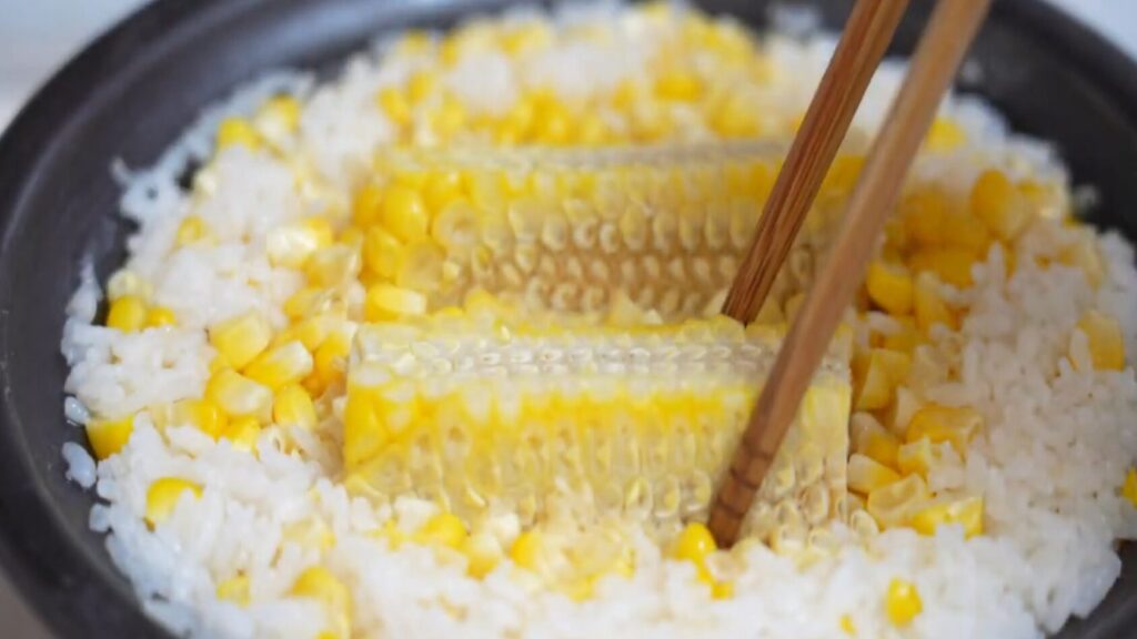 とうもろこしご飯