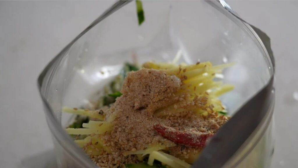 きゅうりとみょうがの漬物