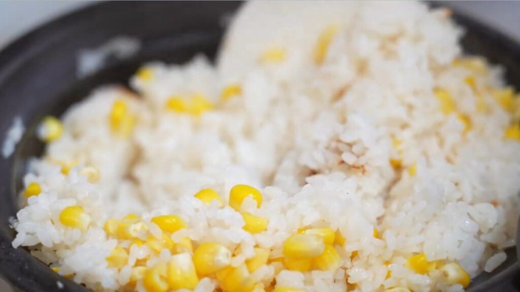 とうもろこしご飯