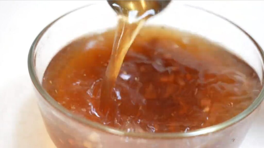 豚肉とチンゲン菜の梅和え