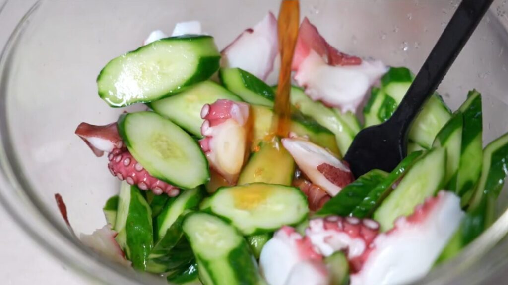 タコときゅうりの酢の物