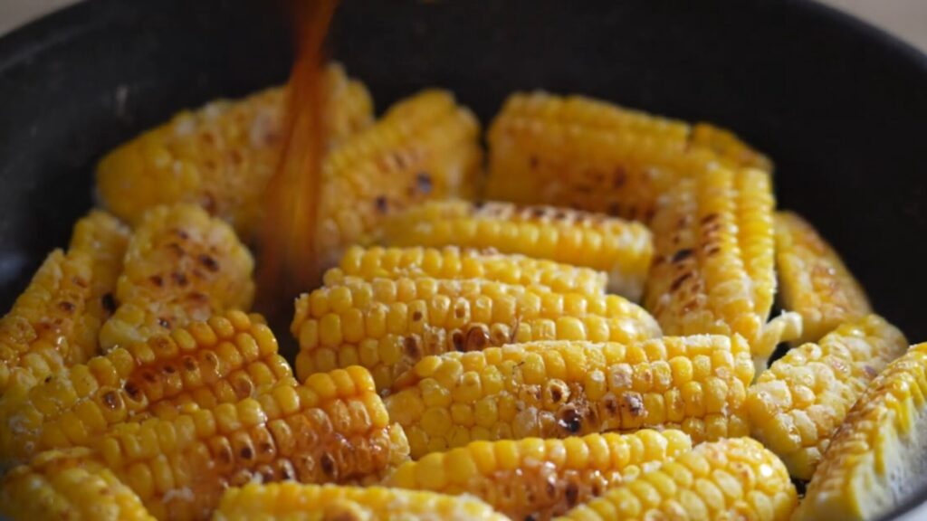 焼きとうもろこし